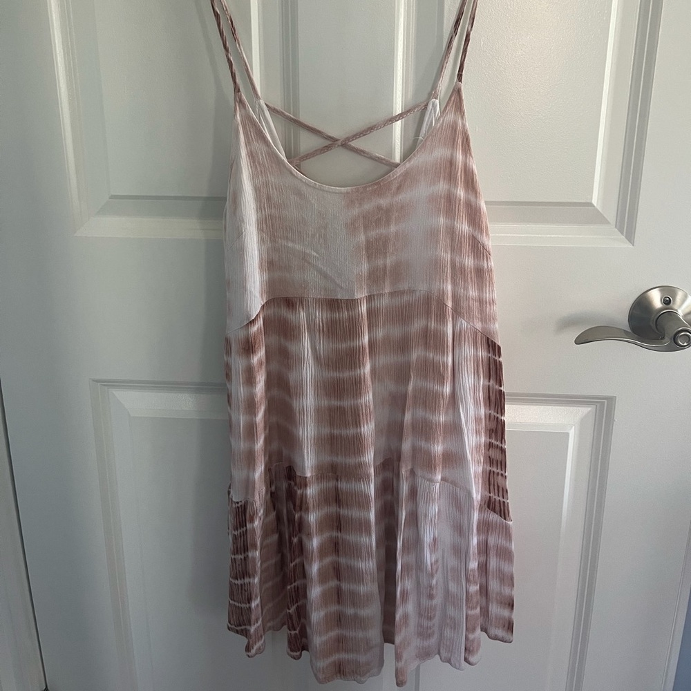 Tobi Small Tie Dye mini dress
